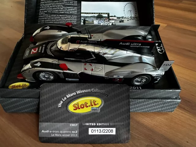 Slot.it Audi R18 TDI Le Mans 2011 limitierte Auflage