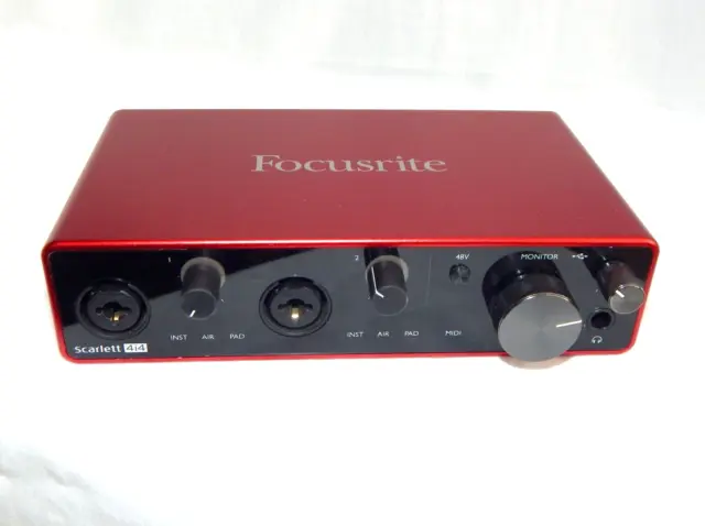 Focusrite Scarlett 4i4 - 3. Gen - USB Audio Interface - gebraucht