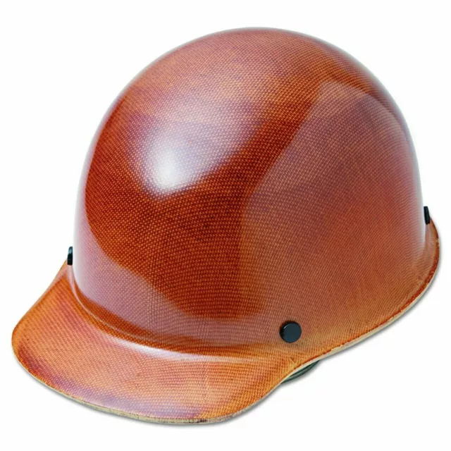 NEW!  MSA 475395 Tan Skullgard Heavy Duty Hard Hat W/ Ratchet Suspension, MEDIUM