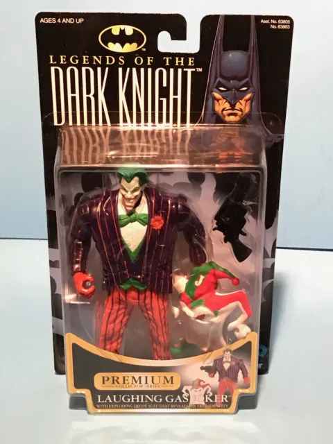 Hasbro Legends Of The Dark Knight Laughing Gas Joker Action Figure! Nm!