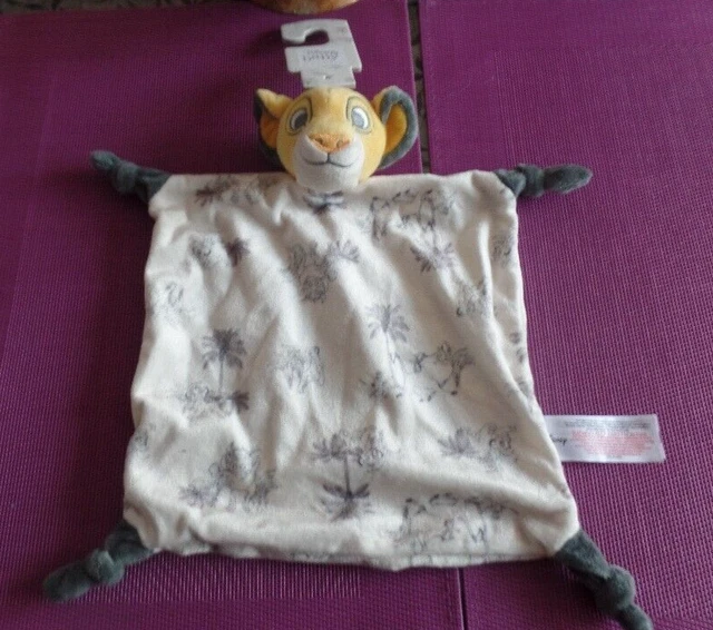 S4N / doudou plat roi lion Simba DISNEY BABY AT PRIMARK neuf
