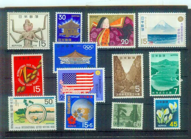 Schönes Lot Briefmarken aus  Japan, postfrisch