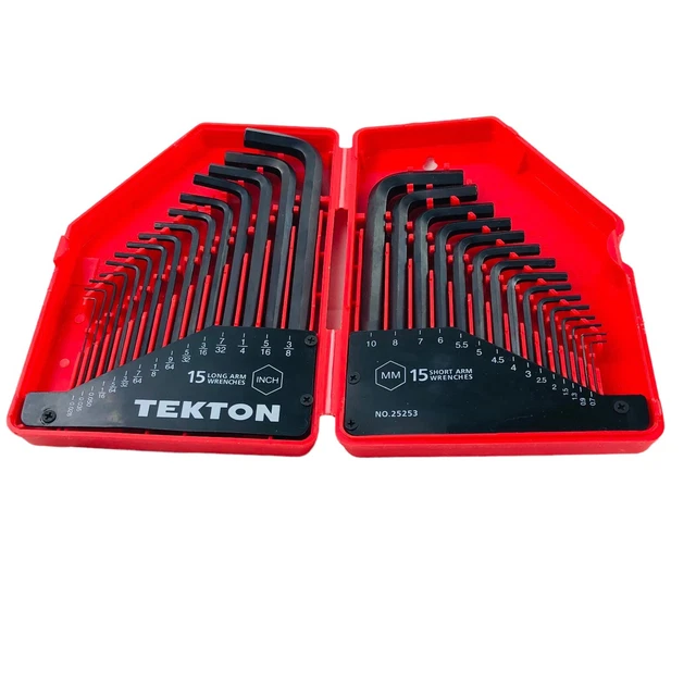 TEKTON 25253 HEX Key Wrench Set 30Piece 16.99 PicClick
