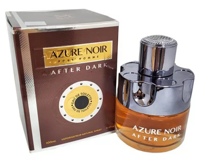 Ambre Noir by Adnan B. for Men 3.4 oz Eau de Toilette Spray
