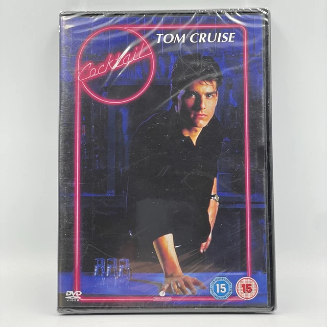 COCKTAIL [DVD] TOM Cruise • Bryan Brown • Elizabeth Shue • UK R2 • New