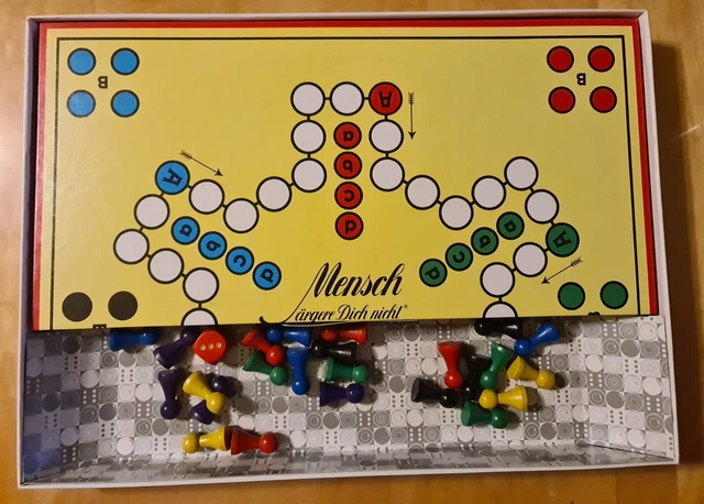 ORIGINAL! MENSCH ÄRGERE DICH NICHT - Schmidt mit extra großen