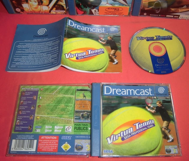 Dreamcast Virtua Tennis [PAL (Fr)] Sega Console *JRF*