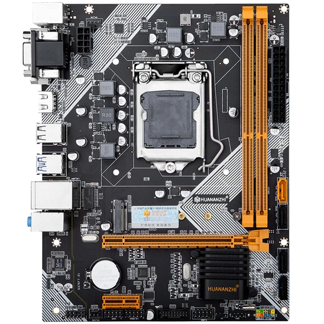 Placa Mãe B75 Micro-ATX Chipset Intel B75 LGA 1155 DDR3 até 16GB SATA
