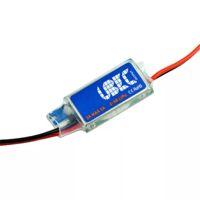 HOBBYWING RC UBEC 5V 6V 3A Max 5A Switch Mode Lowest RF Noise BEC for RC Models