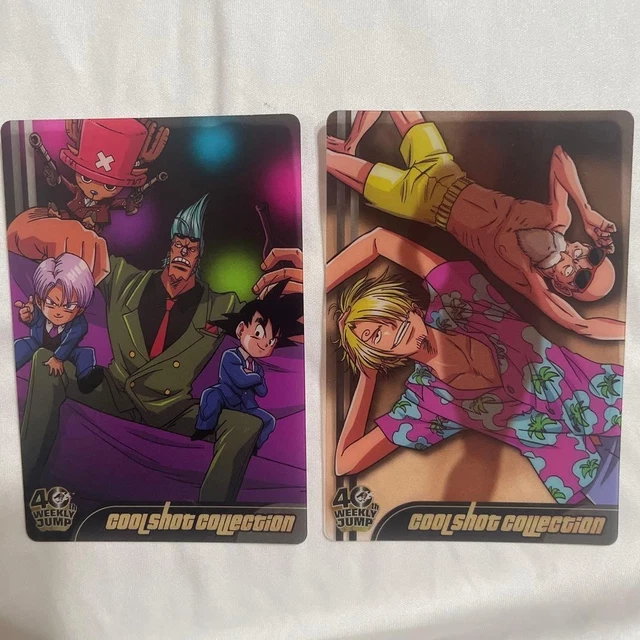WEEKLY SHONEN JUMP 40th Anniversary Special Card Set 4-Card