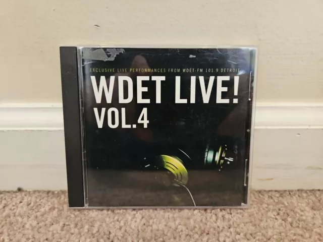 WDET en direct ! Vol. 4 (CD, 2005, Wayne State University) Coldplay, Los...
