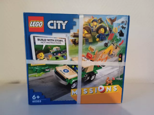 LEGO City  60353 - Missions de Sauvetage des Animaux Sauvages