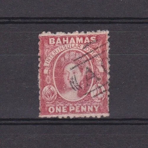BAHAMAS 1863, SG# 21, CV £70, Wmk Crown CC Reversed, QV, Used