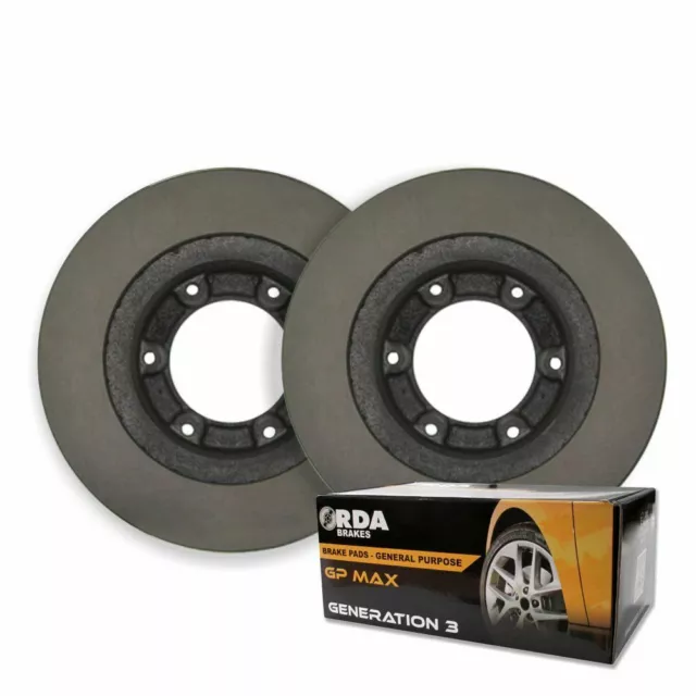 REAR DISC BRAKE ROTORS+ BRAKE PADS for Mitsubishi Pajero NM NP 2000-2006 RDA7644