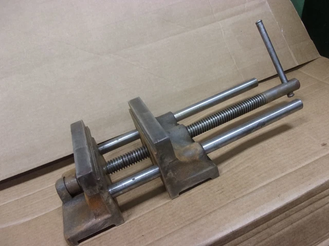 HEINRICH USA 6 X 10″ Jaw Drill Press Band Saw Work Holding Clamp Vise No. 20 Vtg