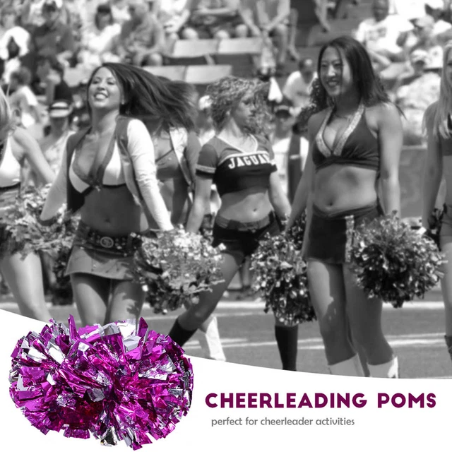 Cheerleader Aerobics Pom Poms Pompoms For Dance Party School Sports Competition