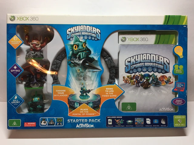 Skylanders Spyro's Adventure XBOX 360 Starter Pack Factory Sealed