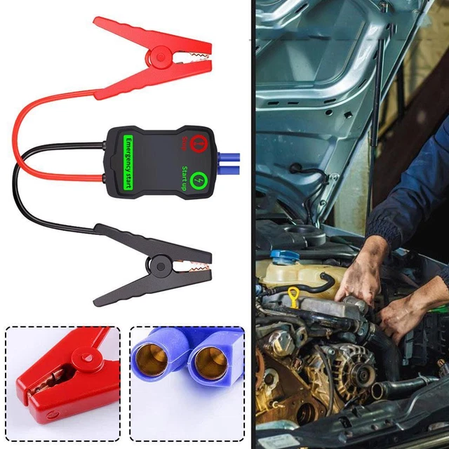 EC5 Jump Starter Replacement Cable 10AWG Wire Clips To EC5 Connector EC5 Jump Starter Replacement Cable 10AWG Wire Clips To EC5 Connector