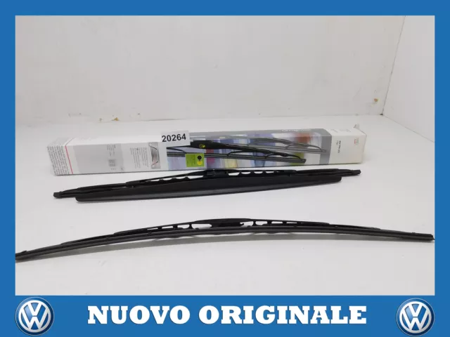 COPPIA SPAZZOLE TERGICRISTALLO COUPLE WIPER BLADE 550mm ORIGINALE AUDI A6 A8