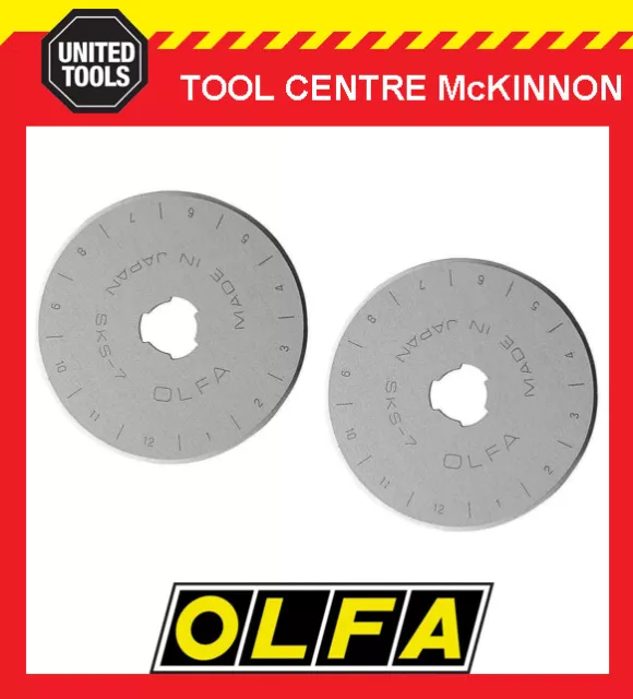 OLFA 18mm, 28mm, 45mm & 60mm ROTARY CUTTER SEWING & QUILTING CRAFT CUTTER BLADES