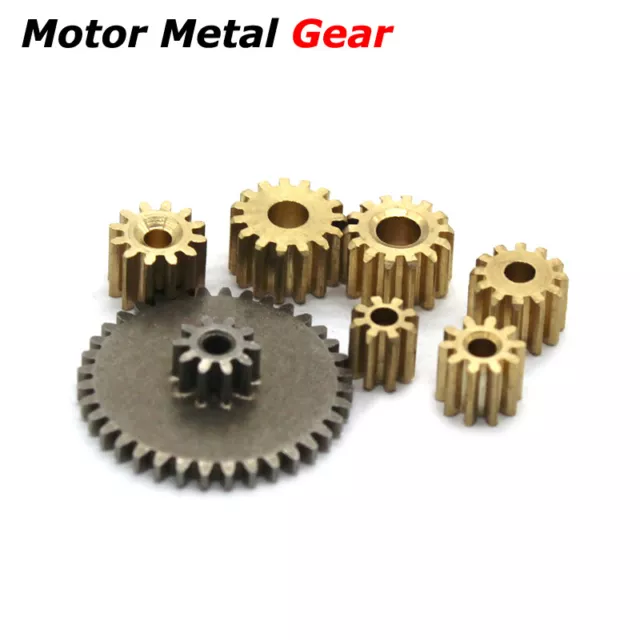 10 pz. Cambio motore mini pignone ingranaggio in metallo per modello Rc ingranaggio mandrino
