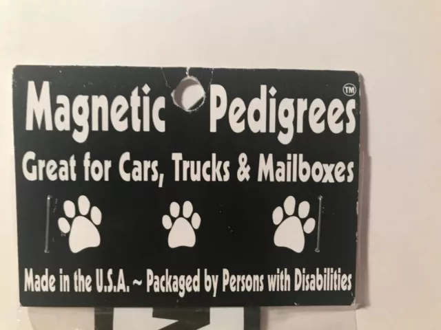 Dog Bone Magnet for car or home - I LOVE MY SHELTIE 3