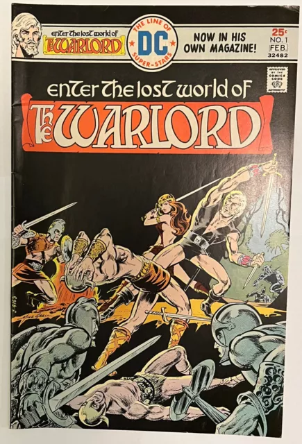 Betreten Sie die verlorene Welt von The Warlord #1 - 1976 DC