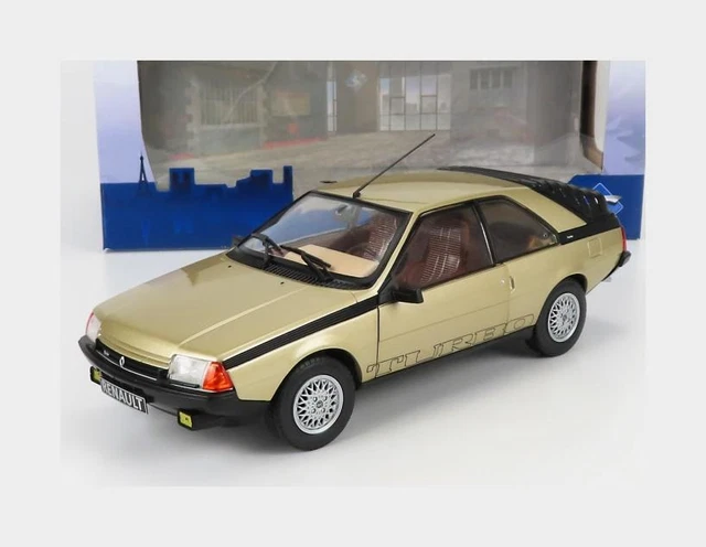 1:18 SOLIDO Renault Fuego Gts 1980 Blue SL1806403