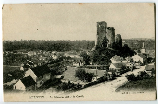 CPA 03 Allier Hedgehog Le Château de Cérilly