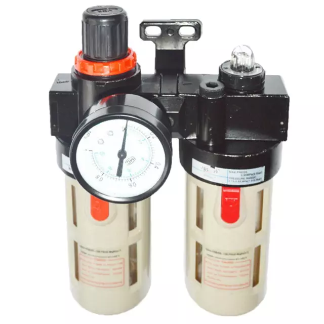 BFC3000 Air Compressor Oil Lubricator Moisture Water Trap Filter Regulator