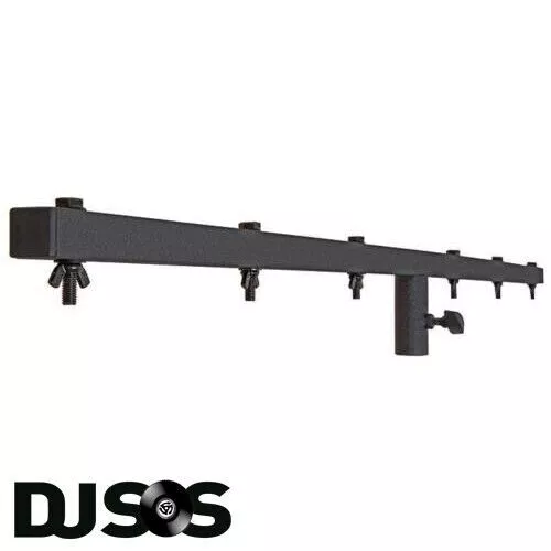 Pulse Heavy Duty 1.5m Lighting Stand T Bar T-BAR Black DJ Disco Stage Theatre