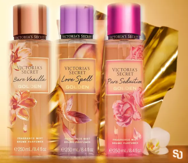 Victoria's Secret New | GOLDEN Fragrance Mists 250ml