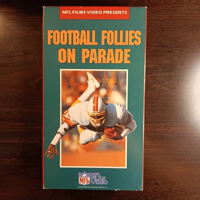 FOOTBALL FOLLIES ON Parade VHS 1990 OOP NFL Films Video 0 75 FOOTBALL FOLLIES ON Parade VHS 1990 OOP NFL Films Video 0 75
