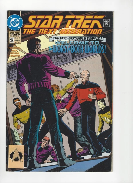Star Trek The Next Generation Comic Book #47 DC Comics 1993