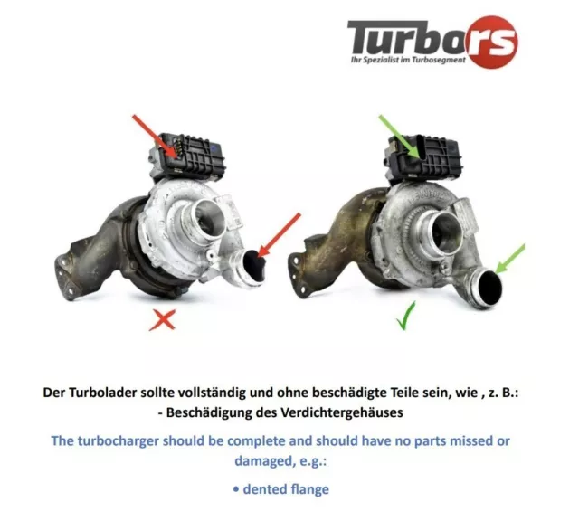 Turbolader Opel Astra Insignia Corsa OPC Meriva Zafira 1.6 Turbo 132 kW 5860016 3