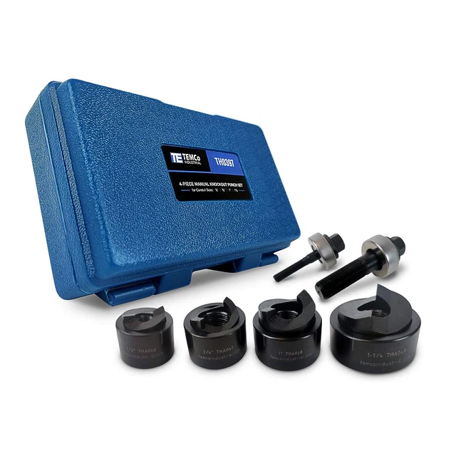 TH0397 – Manual Knockout Punch Driver Kit for ½ Inch to 1-1/4” Inch Electrical C