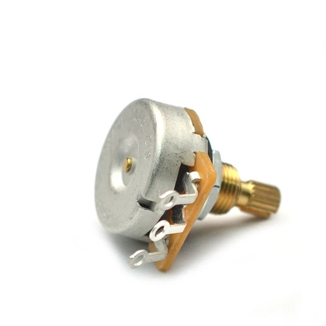 visage 15/19mm Cuivre pur 250/500k Guitare Potentiomètre Guitare électrique 4