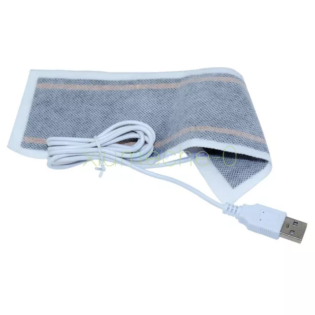 6x20 CM USB Heating Element Film Heater For Warm Feet Hand Warmer Electric Belts