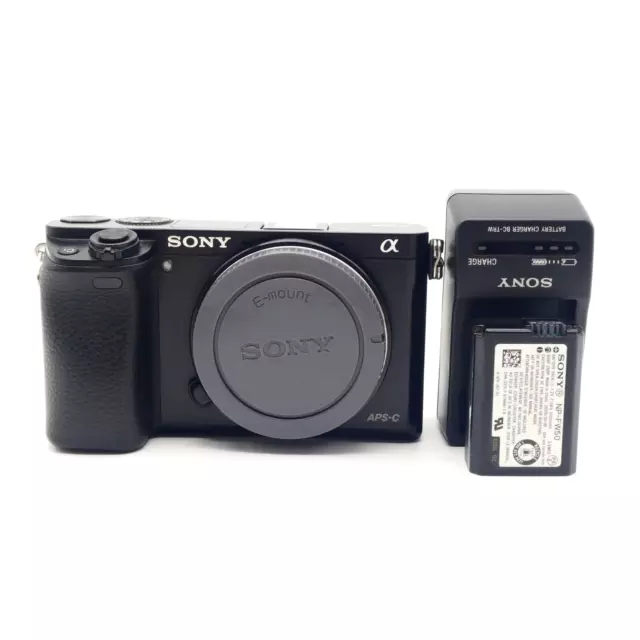 MINT Sony Alpha A6000 24.3MP Digital Camera - Black (Body Only) #14