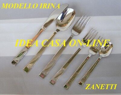 ZANETTI Set di Posate 75 Pezzi Charme in Astuccio 