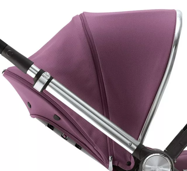 ️ Mamas & Papas OCARRO PFLAUME WEIN CHROM RANDHAUBE passt auch FLIP XT 2 3 NEU 🙂