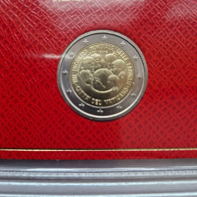 Vatikan 2 Euro Gedenkmünzen 2015 8. Weltfamilientreffen
