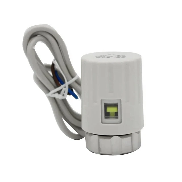 230V NORMALLY OPEN Actuator Driven Head, M30 X 1.5mm Electric Floor ...