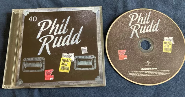 Phil Rudd Ac/Dc Cd Album Head Job