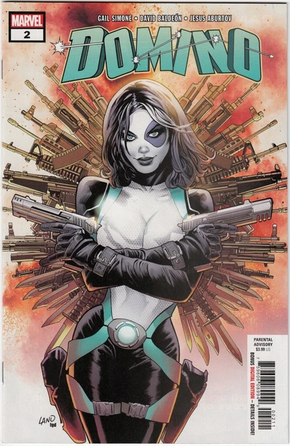 Domino #2 NM- (2018) Greg Land Cover Gail Simone Story Amadeus Cho