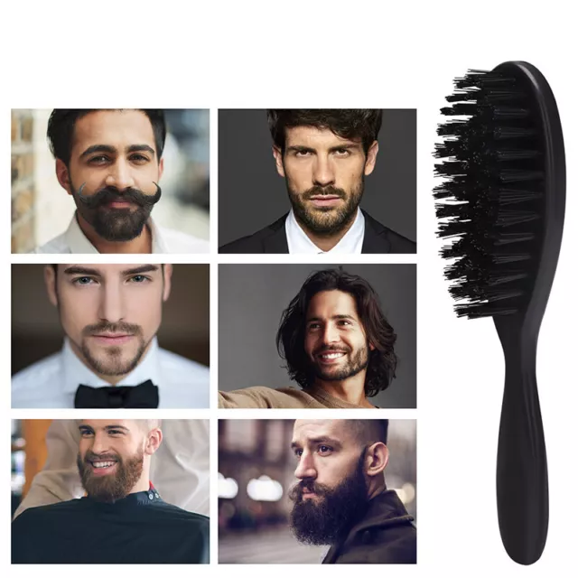 Boar Bristle Hair Brush Beard Brush Natural Bristles Brush Styling Hair brush