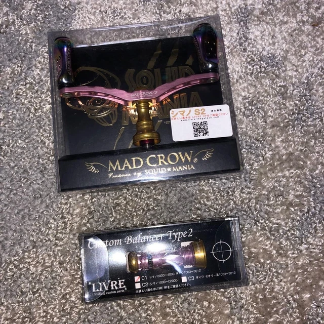 LIVRE SQUID MANIA Mad Crow Wing100 For Daiwa Japan $510.30 - PicClick