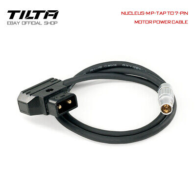 Cable de alimentación de motor Tilta Nucleus-M P-Tap a 7 pines 76,8 cm adaptador de carga de cámara
