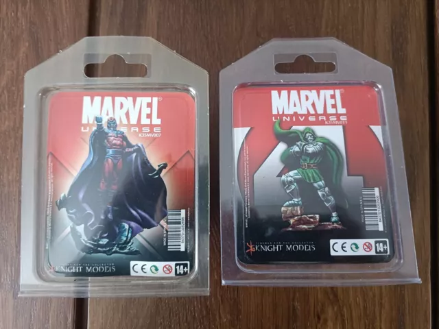 Dr. Doom und Magneto Miniaturen selten