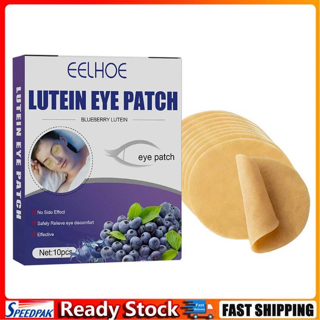 10pcs Blueberry Lutein Eye Patches Relieve Eyes Fatigue Sleeping Eye Pads Care